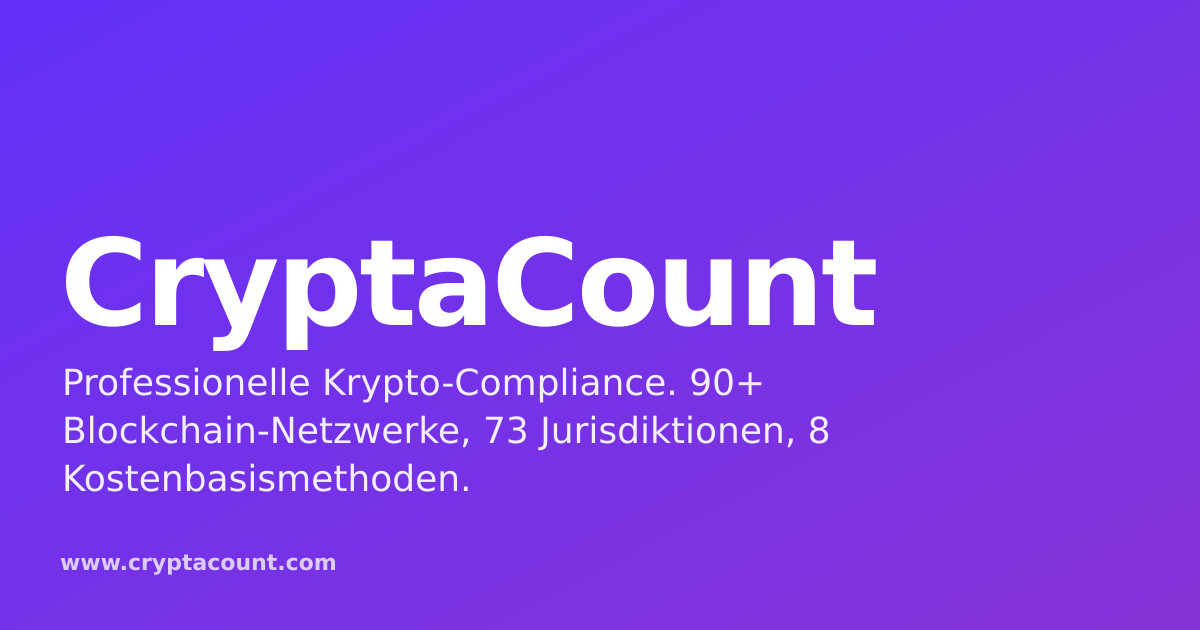 CryptaCount vs. Bitwave: Krypto-Buchhaltung im direkten Vergleich