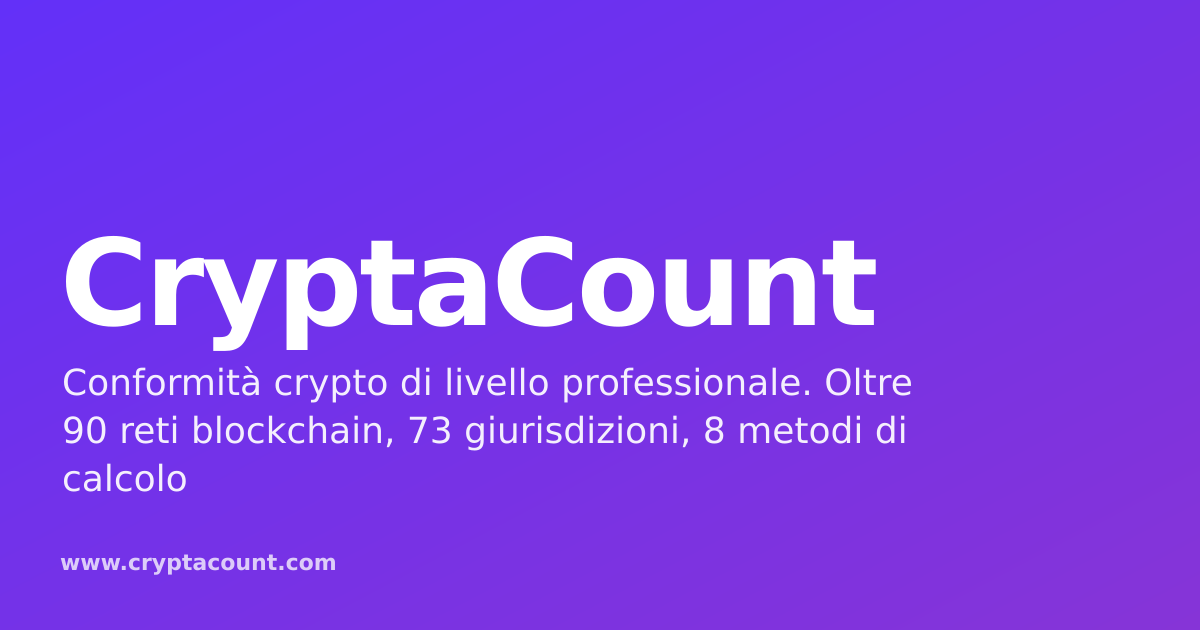 CryptaCount vs Bitwave: contabilità crypto a confronto diretto