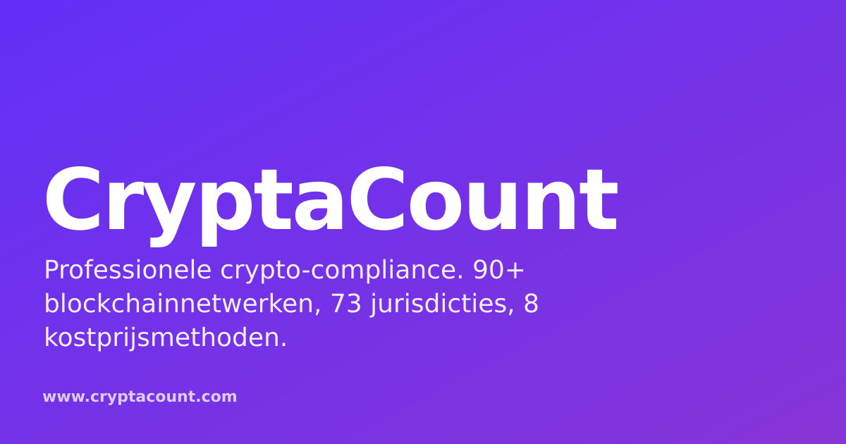 Cryptacount vs Bitwave: crypto-boekhouding head-to-head vergeleken